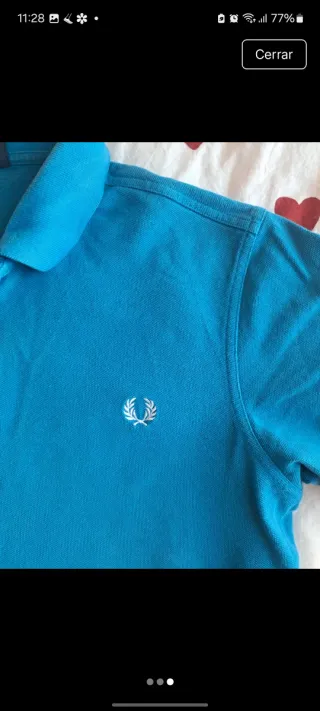 Polo Fred Perry azul
