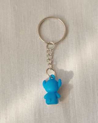 Porta-chaves Stitch azul