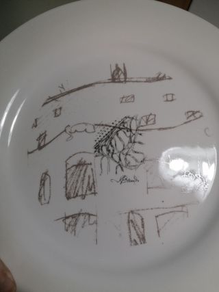 Bajoplatos porcelana + regalo