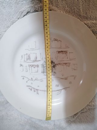 Bajoplatos porcelana + regalo