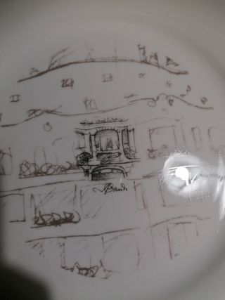 Bajoplatos porcelana + regalo