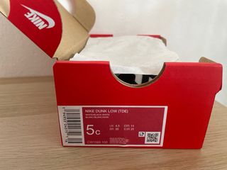 Zapatillas Bebé Nike Dunk Low Talla 21