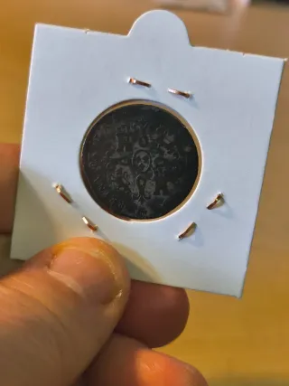 Lote 4 y 2 maravedís España 1839/ 1718B