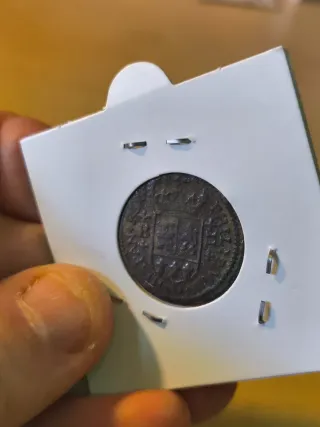 Lote 4 y 2 maravedís España 1839/ 1718B