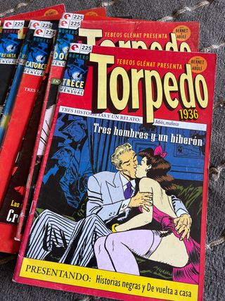 30 comics de Torpedo 1936 por bernet abuli.