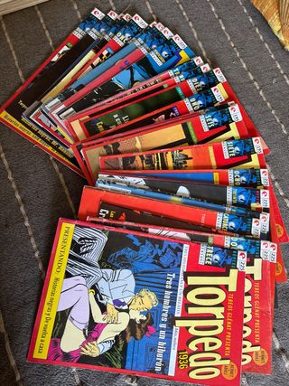 30 comics de Torpedo 1936 por bernet abuli.