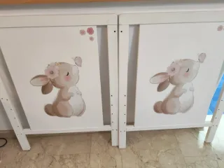 Cuna de madera para bebé