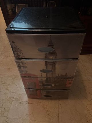 Cajonera Plástico Diseño London Tower