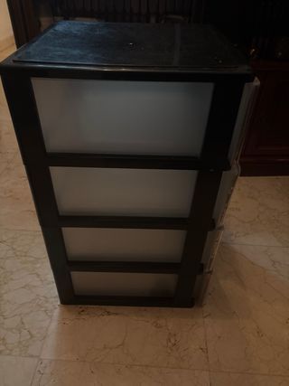 Cajonera Plástico Diseño London Tower