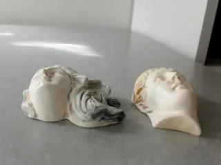 Figuras de colgar Artemisa y Afrodita. Theodoros