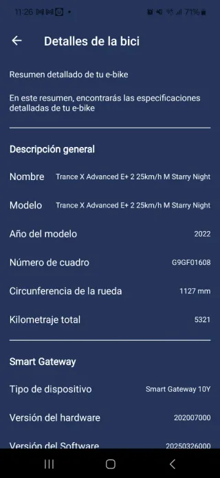 Bicicleta Eléctrica Giant Trance X Advanced E+ (M)