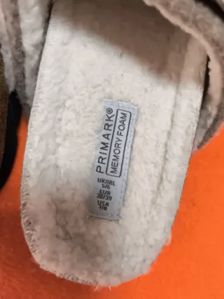 Zapatillas de pelo grises