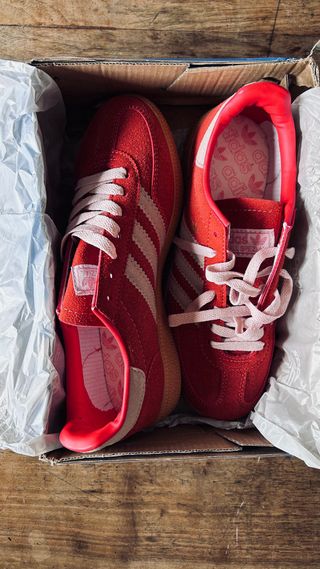 Zapatillas Adidas Rojas Talla 38 Nuevas