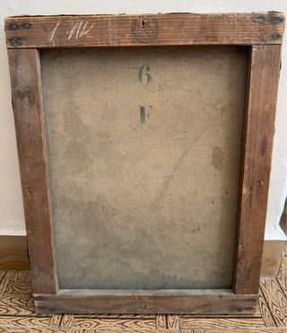 Dipinto olio su tela XIX/XX sec.