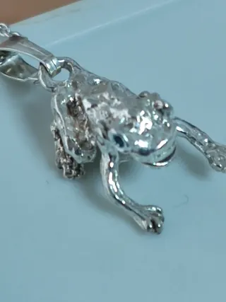 Colgante Rana Plata