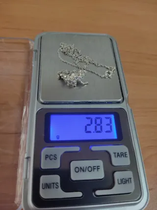 Colgante Rana Plata
