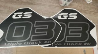 Vinilos BMW Triple Black GS 1250 ADV