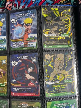 Lote Cartas Coleccionables Naruto Escucho ofertas