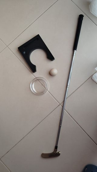 Decoración Golf: Palo, Bola y Cenicero