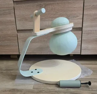 Columpio infantil madera y acero nuevo