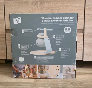 Columpio infantil madera y acero nuevo