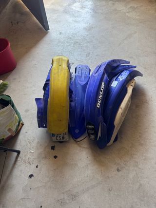 Guardabarros Yamaha WR Trasero y Delantero