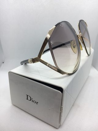 Gafas de sol Christian Dior Vintage Oro/Negro
