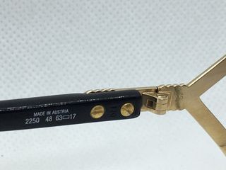 Gafas de sol Christian Dior Vintage Oro/Negro