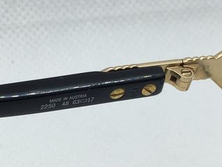 Gafas de sol Christian Dior Vintage Oro/Negro