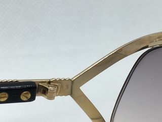 Gafas de sol Christian Dior Vintage Oro/Negro