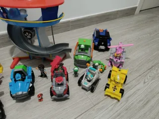 Colección Patrulla Canina Vehículos y Torre