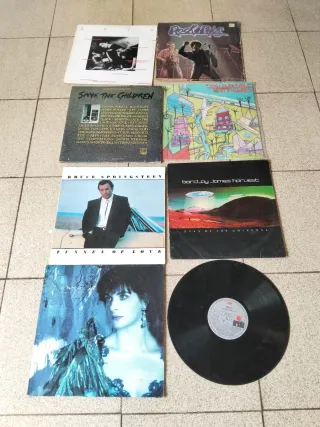 Lote Vinilos Antiguos Varios Artistas