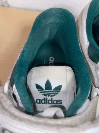 Zapatillas Adidas Forum Low Blancas y Verdes