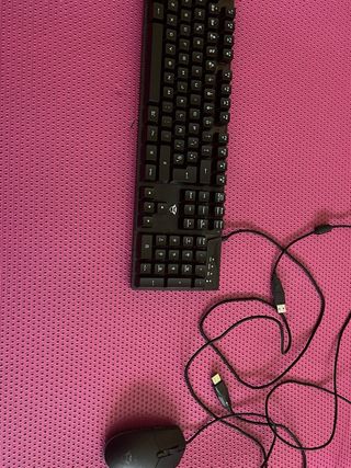 Tastiere da gioco Trust Nero