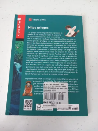 MITOS GRIEGOS N/E (CUCAÑA)**