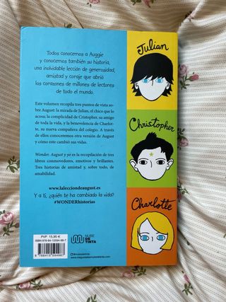 Wonder. August y yo: Tres historias de Wonder
