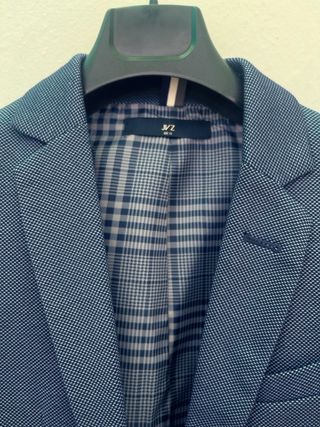 Americana azul hombre talla XS