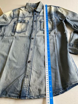 Set 2 Camicie Denim Cotone Alcott