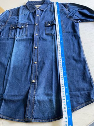 Set 2 Camicie Denim Cotone Alcott