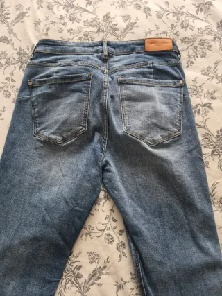 Pantalón vaquero mujer azul