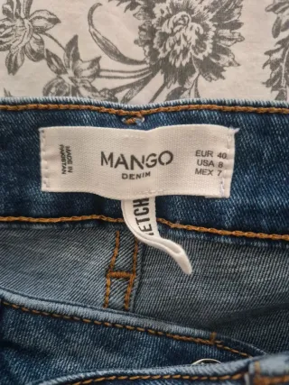 Pantalón vaquero mujer azul