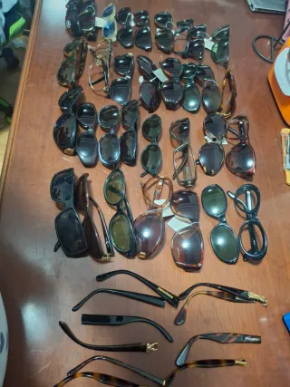 Lote 32 Gafas Sol Nuevas Para Reparar