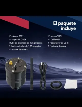 Cámara Planetaria Svbony SC311 Wifi