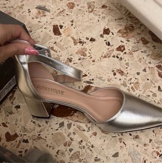 Tacchi argento eleganti