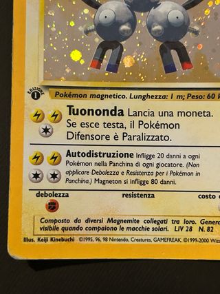 Magneton Base Set 1st Edition