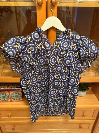 Blusa Sfera Estampada Manga Corta