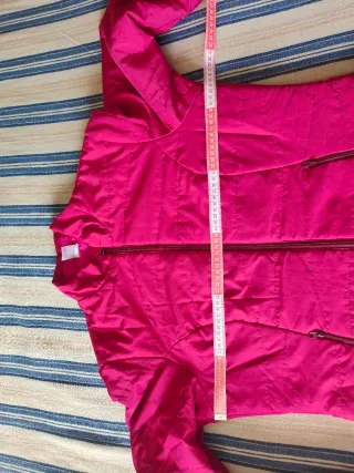Abrigo acolchado rosa