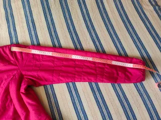 Abrigo acolchado rosa