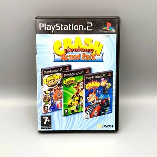 Crash Bandicoot Action Pack PS2 Sony Playstation 2