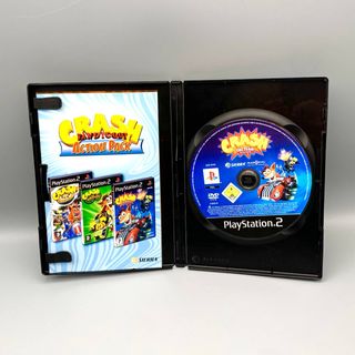 Crash Bandicoot Action Pack PS2 Sony Playstation 2